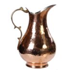 Duck-Shaped Copper Pitcher