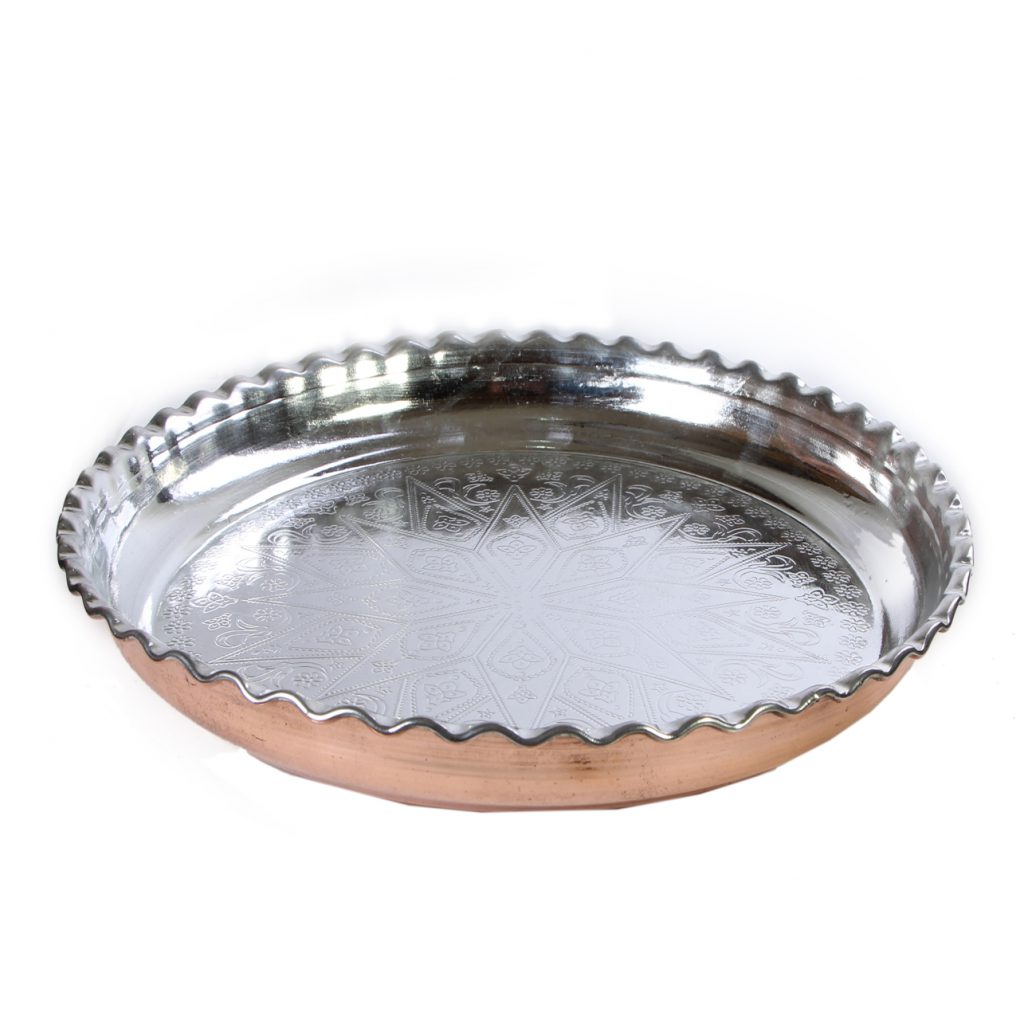 White Copper Tray