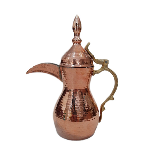 Hammered copper Arabic coffee maker