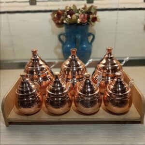 Spice Racks with wooden stand (Code: ZH234)