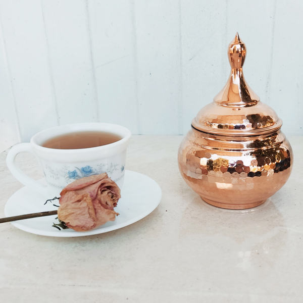 قندان مسی بدون پایه