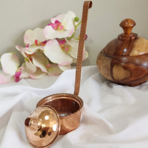 Copper Incense Burner with Chimney (Code: ZH211)