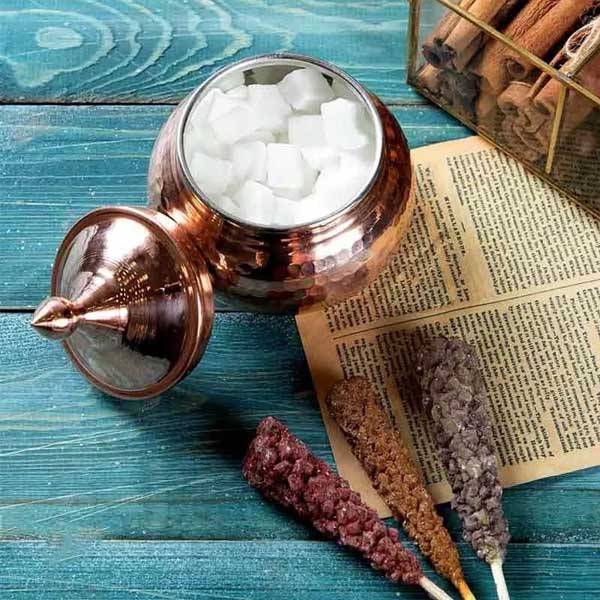 قندان مسی بدون پایه