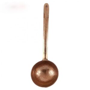 Zanjan's copper spatula with swallow design