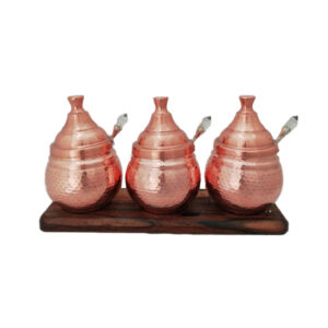 3-piece Copper Spice Racks