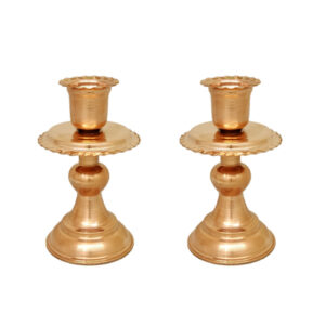 Copper Candlestick (Code: ZH230)