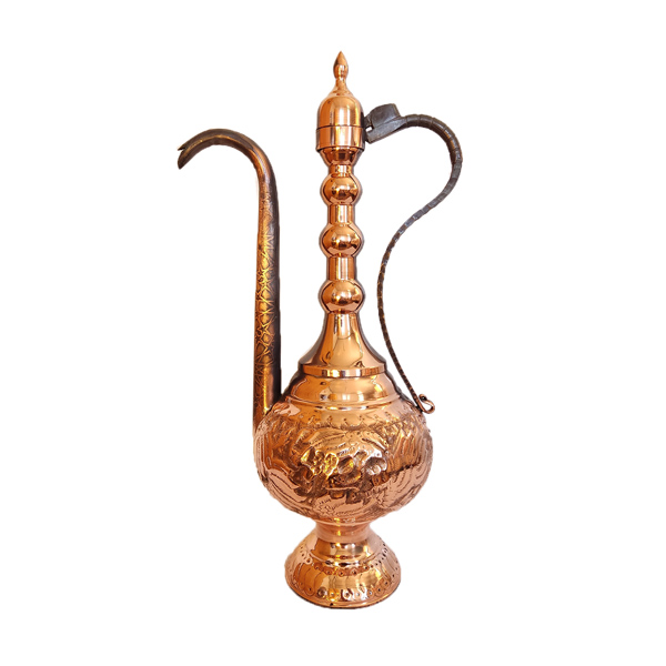 آفتابه لگن توپی قلم زنی مشکی