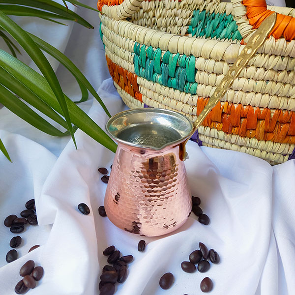 قهوه جوش دسته برنجی