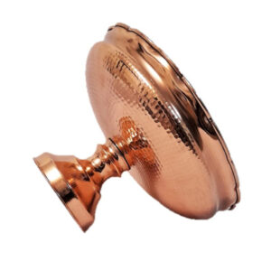 Fazli Copper Chocolate Dish with Flanged Edge (code: ZH269.1)