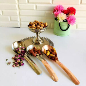 Two-Toned Copper Nut Spoon wholesale  (code: ZH182.2)