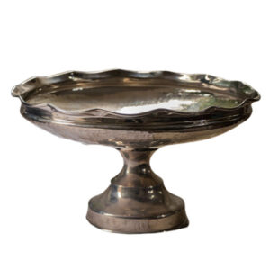 Fazli chrome fruit bowl