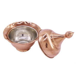 Laser Copper Sugar Cane with Rose Design (code:  ZH268.4)