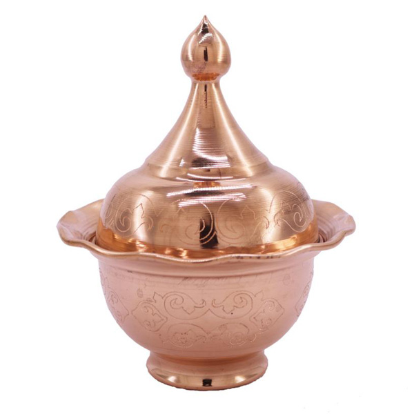 لیزر نحاس قصب السكر بتصمیم وردة (الرمز: ZH268.4)