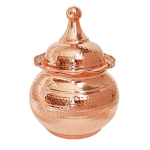 Copper candy dish without stand