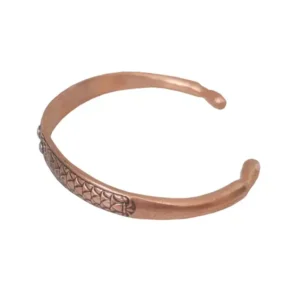 3-Gem Lotus Copper Bracelet (Code: JW86)