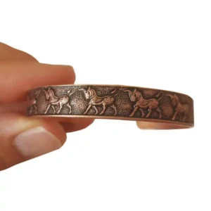 5-Horse Copper Bracelet (Code: JW91)