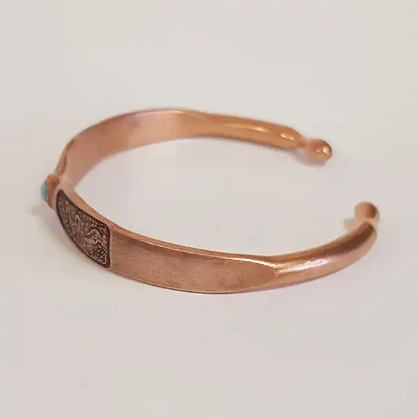 سوار نحاسي على شكل قوس (الرمز: JW07) - الصورة 3