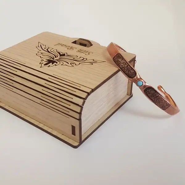 سوار نحاسي على شكل قوس (الرمز: JW07) - الصورة 4