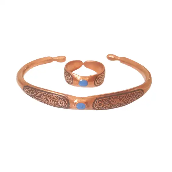 Bow-Shaped Copper Half-Set