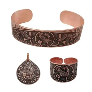 Copper Lion and Phoenix set