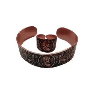 Lion and Commander Copper Half-Set