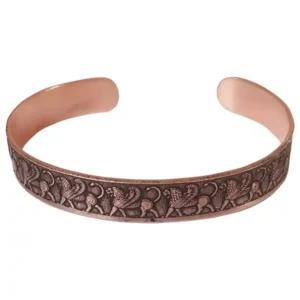 Seven-Lion Copper Bracelet (1cm)