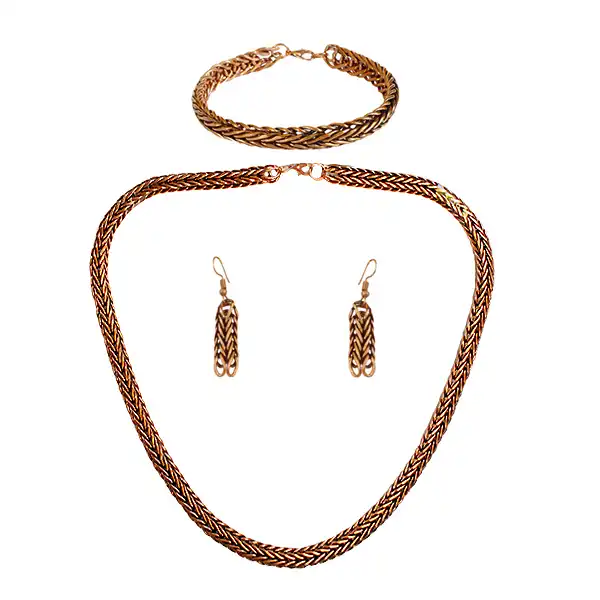 Snake-Designed Copper Set