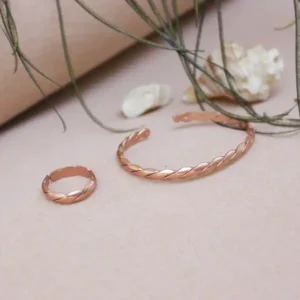 Spiral Copper Half-Set wholesale (Code: JW68.2)