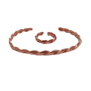 Spiral Copper Half-Set