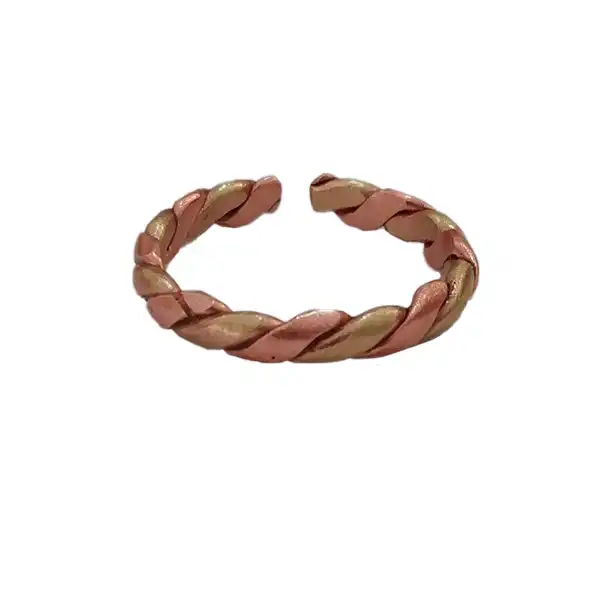Spiral Copper and Brass Half-Set