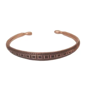 Square-designed Copper Bracelet