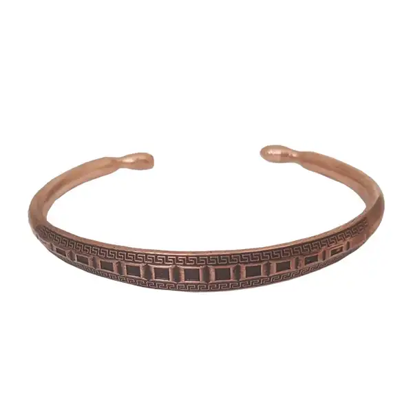 Square-designed Copper Bracelet