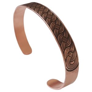 Celtic Knot Copper Cuff Bracelet Ancient Design