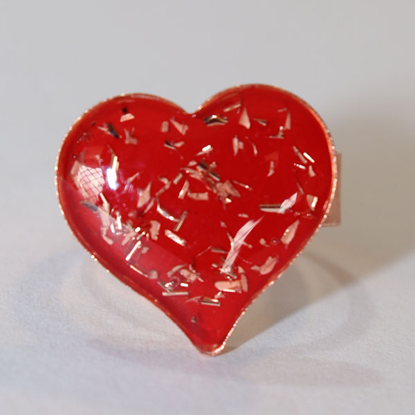 heart-shaped jewelry