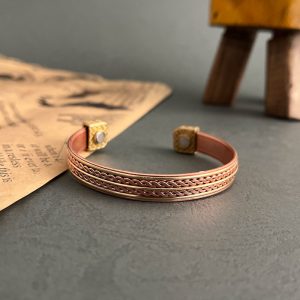 Vintage Magnetic Copper Bracelet – Natural Arthritis Pain Relief & Therapy Jewelry JW597