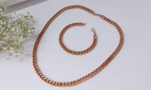 Unique antique copper jewelry necklace for special occasions