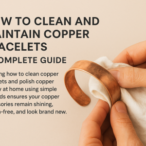 clean copper bracelet and polish copper jewelry